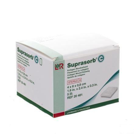 Suprasorb C Kp Steriel 4x 6x0,8cm 5 20481  -  Lohmann & Rauscher
