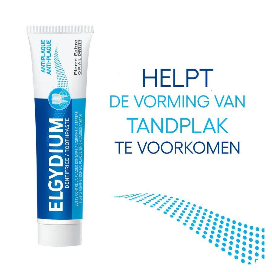 Elgydium Tandpasta A/Plak Tube 75ml