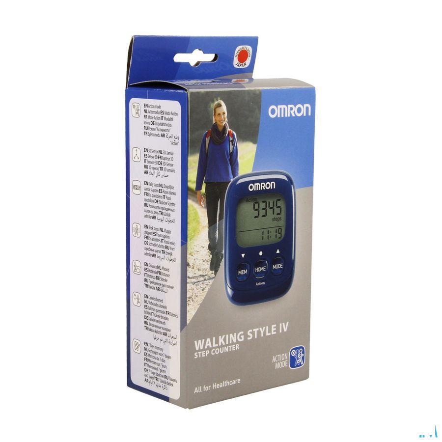 Omron Walking Style Iv Stappenteller Blauw