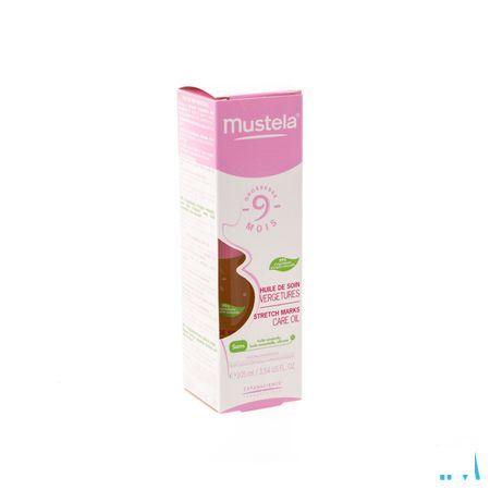 Mustela 9m Huile Soin Vegetures 100 ml