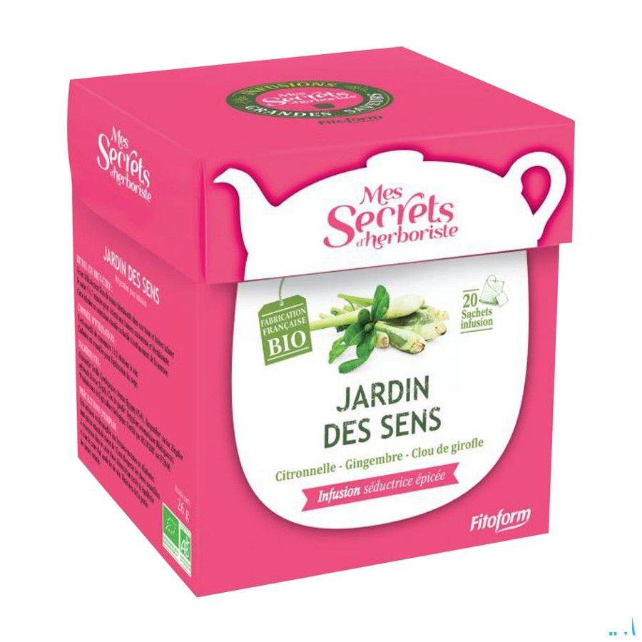 Mes Secrets Herboriste Jardin Des Sens Zakje 20  -  Bioholistic Diffusion
