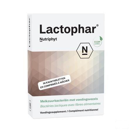 Lactophar 30 Comprimes 30x1100 mg  -  Nutriphyt