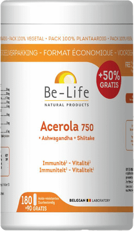 Acerola 750 Be Life Caps 270  -  Be-Life