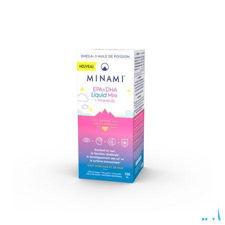 Minami Epa+Dha Liquid Mini + Vit D3 Fl 100ml  -  Nestle