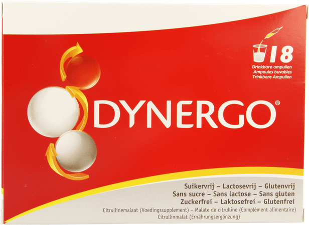 Dynergo Drinkbare Ampullen 18x10 ml