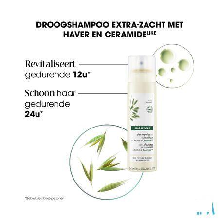 Klorane Capil. DroogShampoo Havermelk&Cera.Spray50 ml
