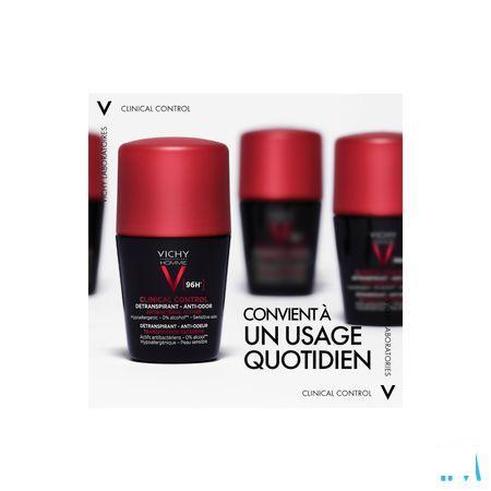Vichy Homme Deo Roll Clinical Control 96H 50 ml