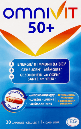 Omnivit 50+ Caps 30