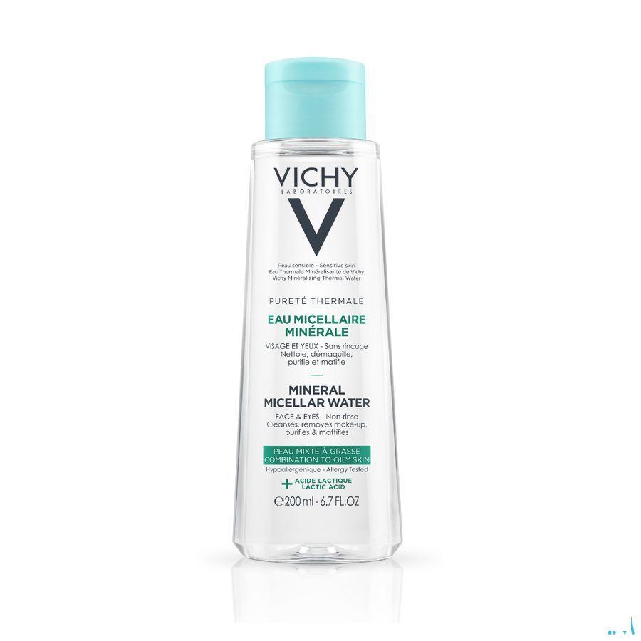 Vichy Pt Eau Micellaire Peau Mixte Grasse 200 ml  -  Vichy