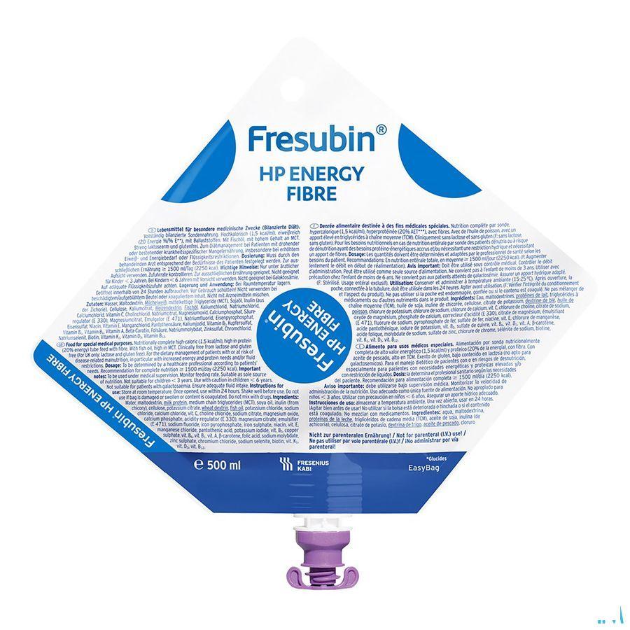 Fresubin Hp Energy Fibre Easybag 500 ml 7987221  -  Fresenius Fresubin Hp Energy Fibre Easybag 500 ml 7987221  -  Fresenius