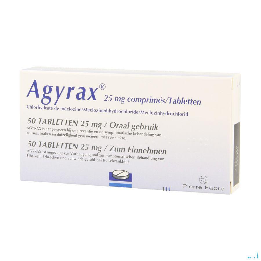 Agyrax 25mg Comp 50