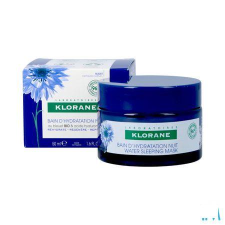 Klorane Gezicht Korenbloem Nacht Hydra Bad 50 ml