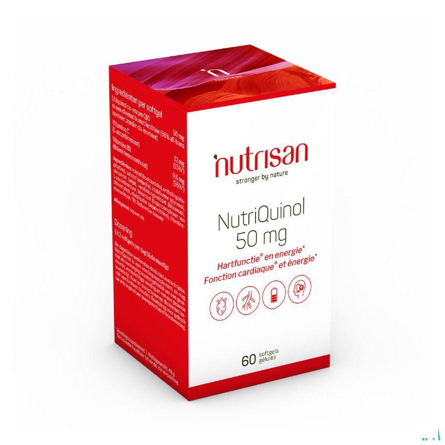 Nutriquinol 50 mg 60 Softgels   -  Nutrisan