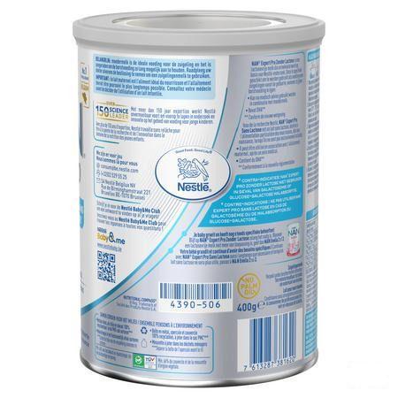 Nan Sans Lactose Pdr 400G  -  Nestle