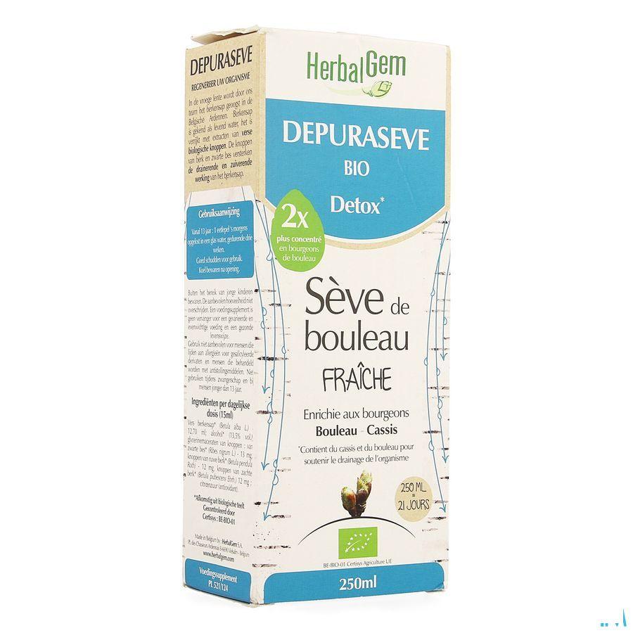 Herbalgem Depuraseve Bio Detox 250 ml  -  Herbalgem