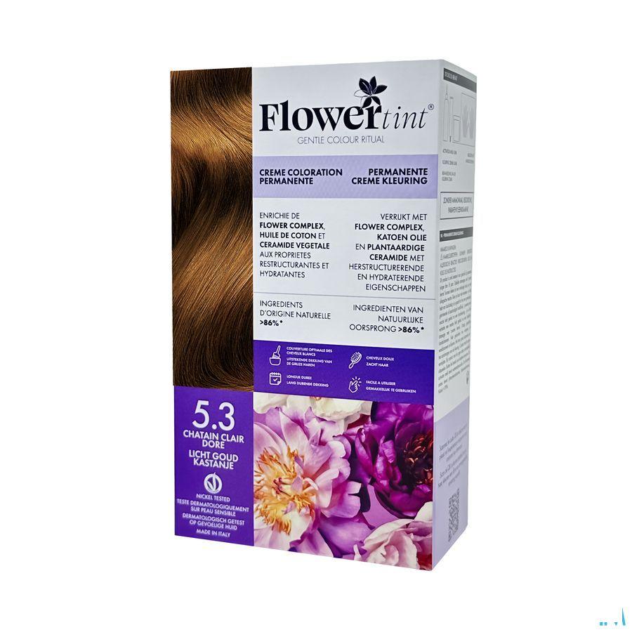 Flowertint Licht goud Kastanje 5.3 140 ml