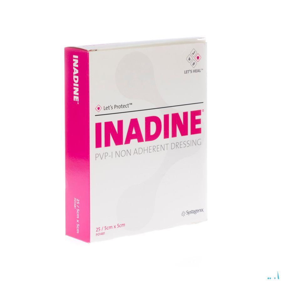 Inadine Kp Doordr. 5,0x 5,0cm 25 P01481  -  Gd Medical