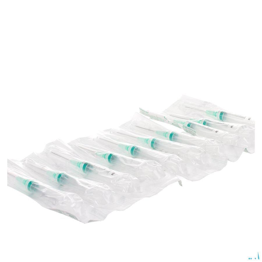 Bd Emerald Spuit 5 ml + Naald 21 gr 1 1/2 10 307732