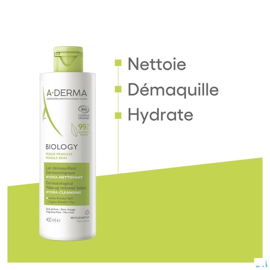 Aderma Biology Micellaire Melk Dermatolog. 400 ml  -  Aderma Aderma Biology Micellaire Melk Dermatolog. 400 ml  -  Aderma