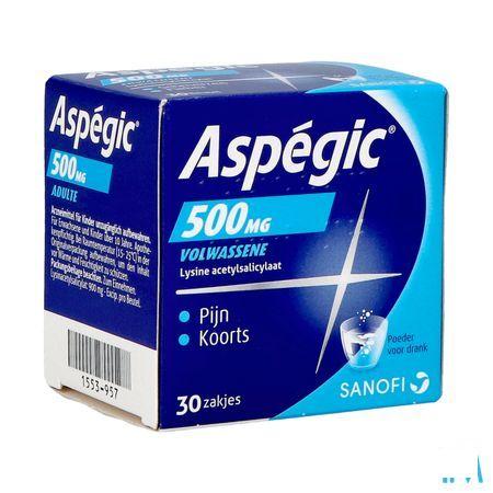 Aspegic 500 Pulv 30x 500 mg