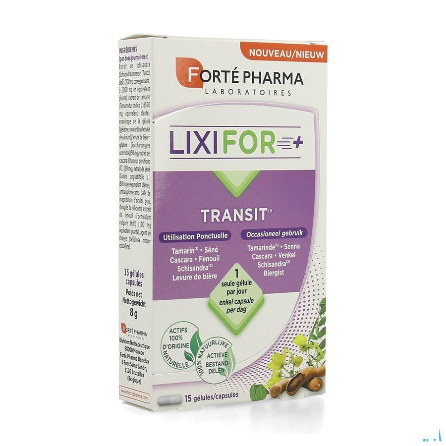 Lixifor+ Caps 15  -  Forte Pharma
