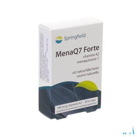 Menaq7 Vit K2 Forte Springfield Pot Capsule 30  -  Springfield Nutraceuticals