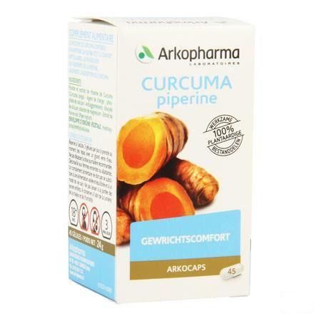 Arkogelules Curcuma Vegetal 45  -  Arkopharma