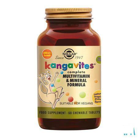 Solgar Kangavites Tropical Punch kauwtabletten 60  -  Solgar Vitamins