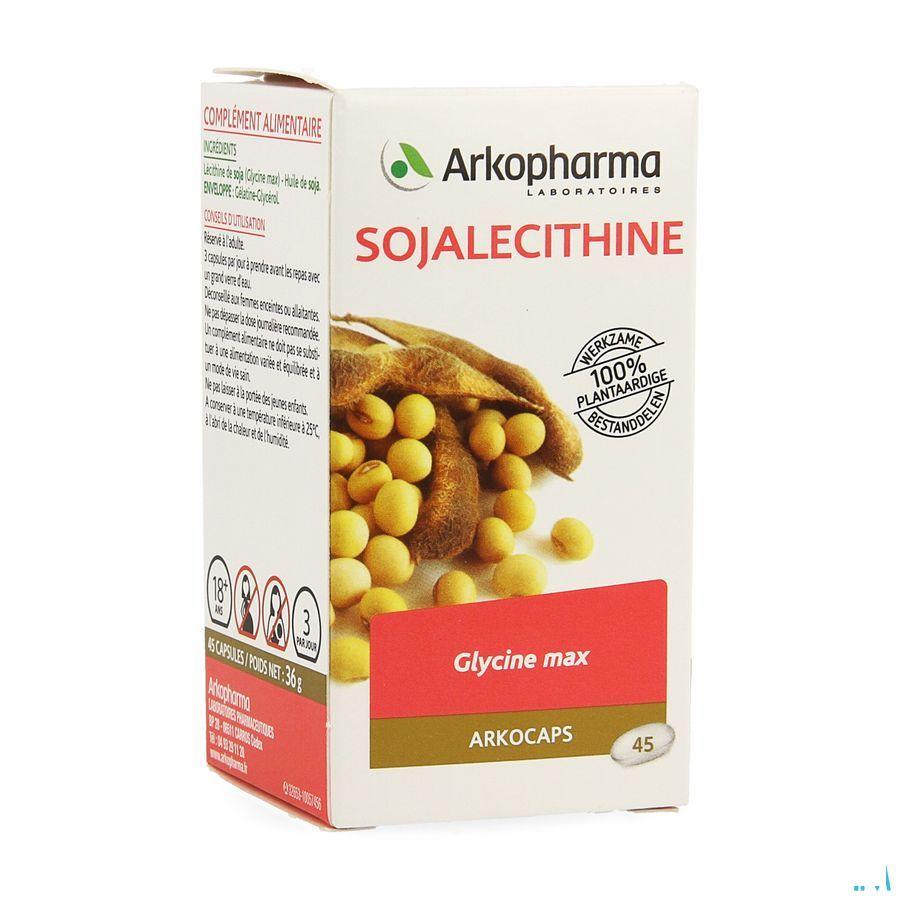 Arkocaps Sojalecithine Plantaardig 45  -  Arkopharma