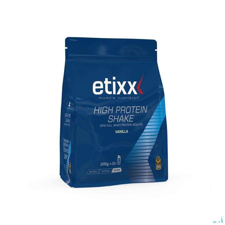 Etixx High Protein Shake Vanilla 1000 gr