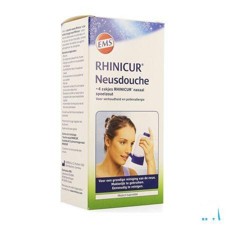 Rhinicur Douche Nasale + 4 Zakjes Spoelzout