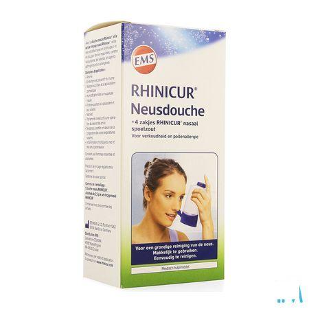 Rhinicur Douche Nasale + 4 Sachets Sel Rincage