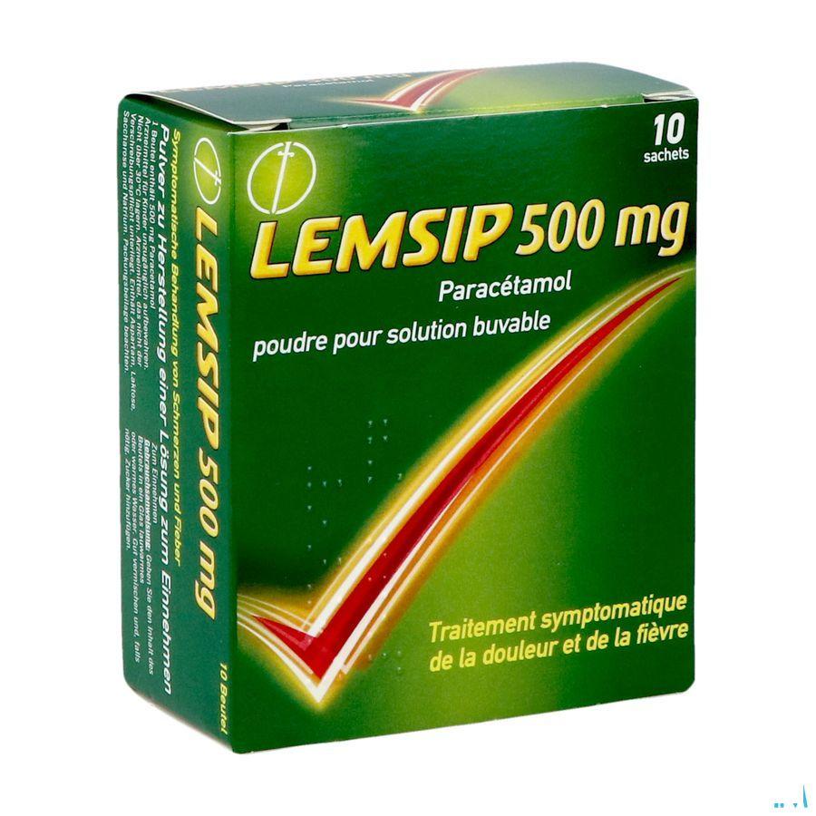 Lemsip Lemon 500 Zakjes Zakjes 10