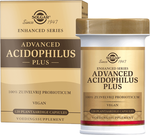 Solgar Advanced Acidophilus Plus V-Capsule 120  -  Solgar Vitamins