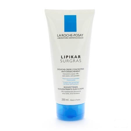 Lipikar Overvet Douche Creme Tegen Uitdrogen200 ml  -  La Roche-Posay