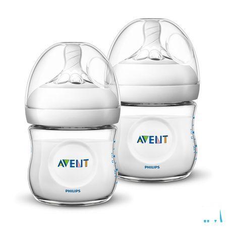 Philips Avent Natural 2.0 Zuigfles 120 ml Duo Scf030/27  -  Bomedys