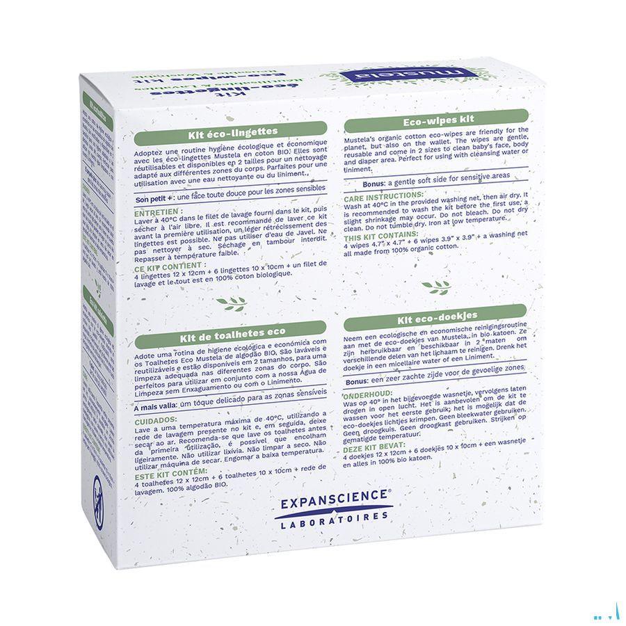 Mustela Ch Mon 1Er Kit Eco Lingettes 10