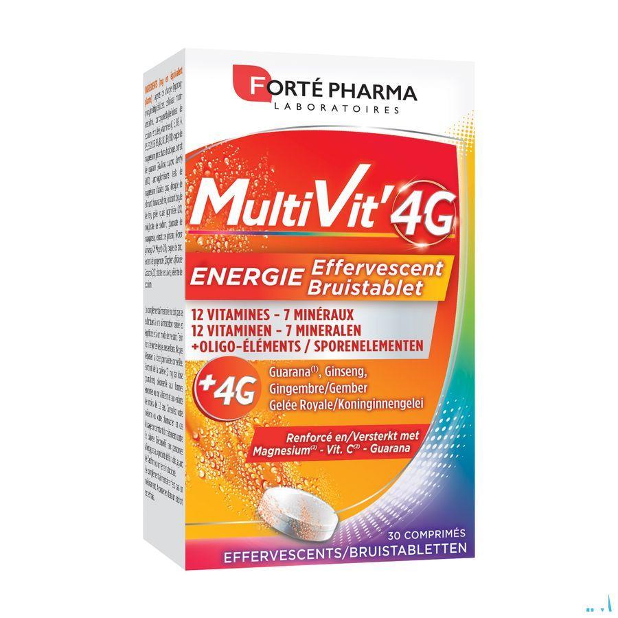 Multivit' 4G Energie Bruistabl. 30  -  Forte Pharma