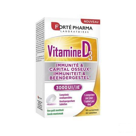 Vitamine D3 3000 Ie Caps 60  -  Forte Pharma