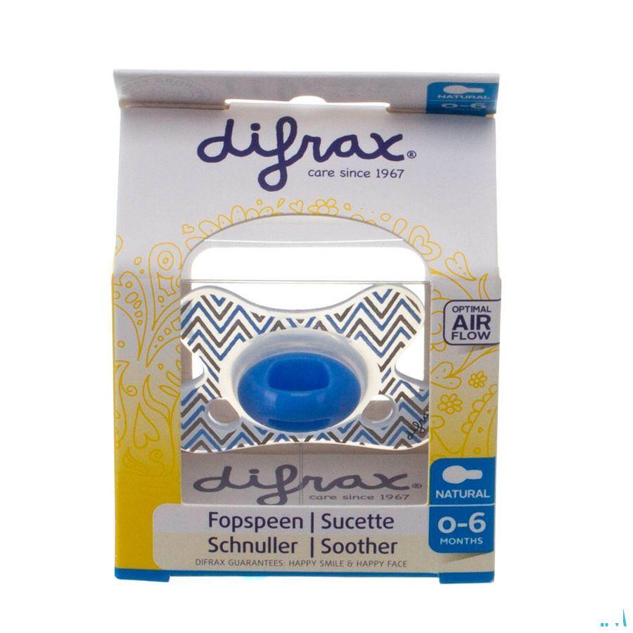 Difrax Fopspeen Natural 0-6 M  -  Difrax