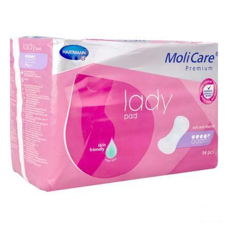 Molicare Premium Lady Pad 4,5 Drops 43X16,2Cm 14  -  Hartmann