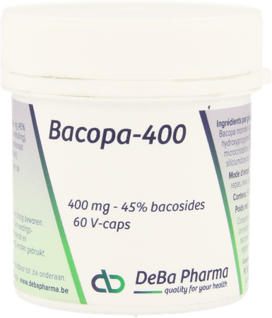 Bacopa 60 Capsule 400 mg  -  Deba Pharma