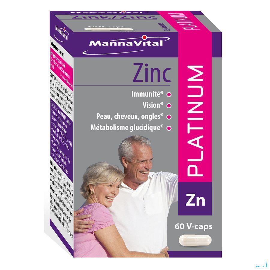 Mannavital Zink Platinum V-Capsule 60