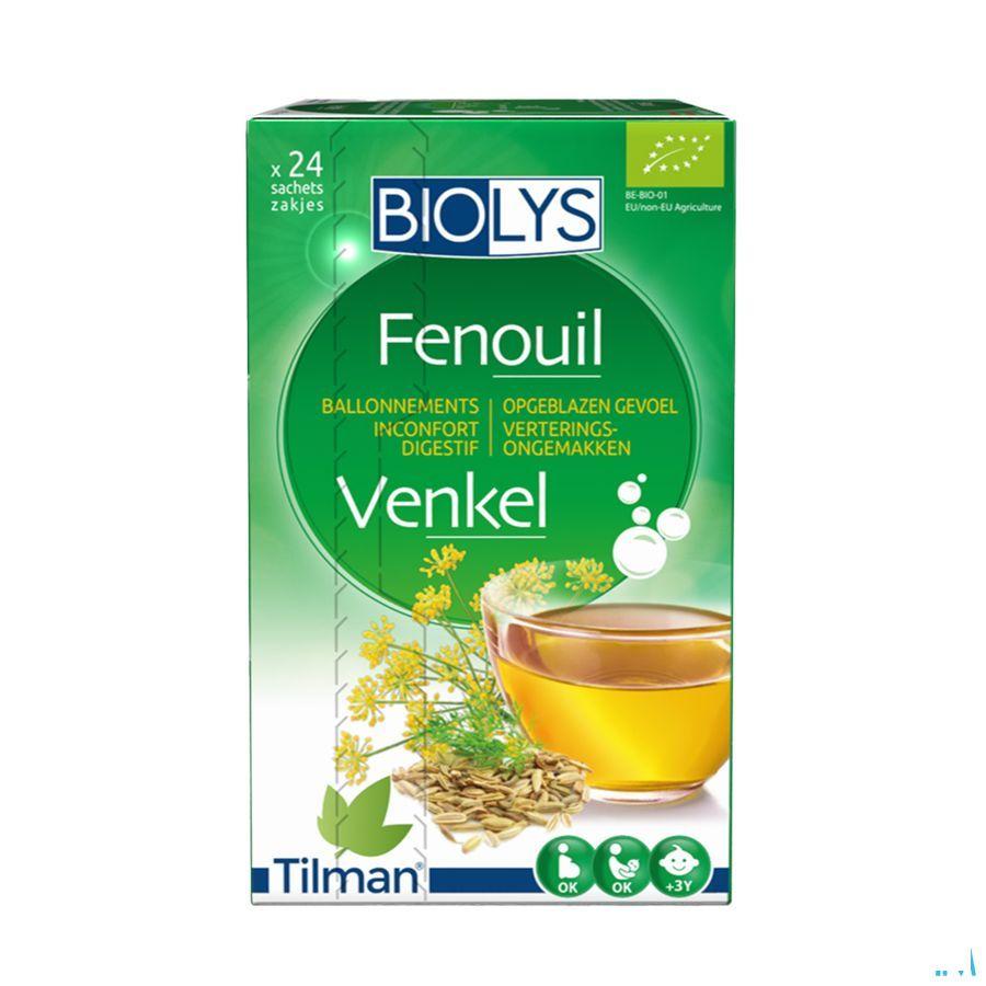 Biolys Fenouil Sachets 24  -  Tilman