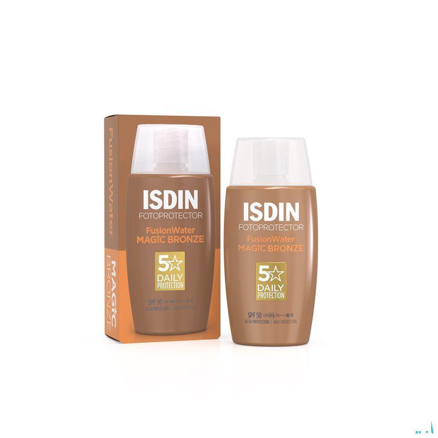 Isdin Fotoprotector Fusion Water Bronze Ip50+ 50 ml