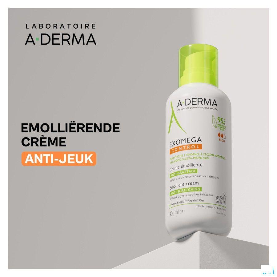 Aderma Exomega Control Creme Emollient Tube 400 ml  -  Aderma