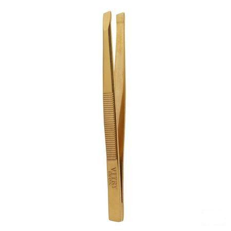 Vitry Prestige Pince Epiler Droit Inox 4012  -  Vitry
