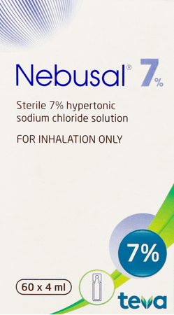 Nebusal 7% Nacl Ampullen 60x4 ml 