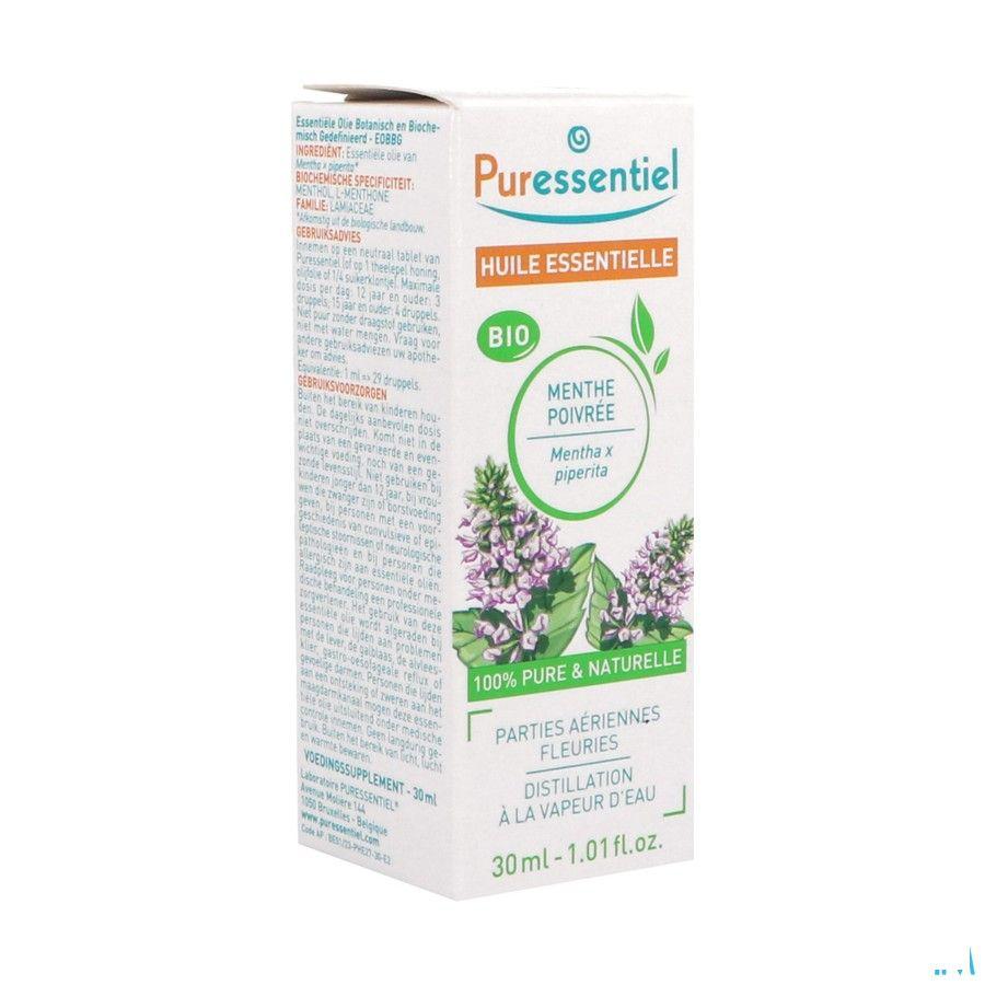 Puressentiel He Menthe Poivree Bio Huile Essentielle 30 ml  -  Puressentiel