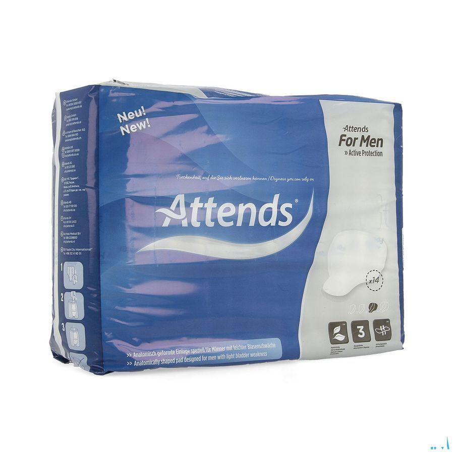 Attends For Men Shield 3 Incontinentie Inleg 14